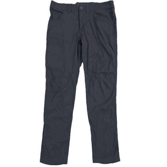 Icebreaker Men's Hiking Pants Merino Wool/Nylon Blend Dark Gray Sz 34 Inseam 31 - Picture 1 of 11